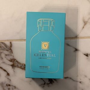 Invicta Celestial Perfume in Turquoise and Gold